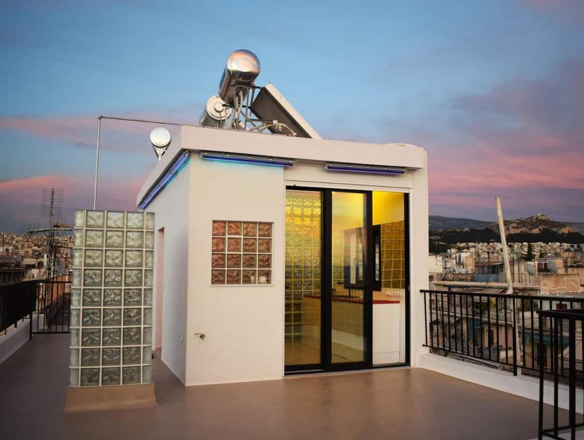 Rooftop Studio Breathtaking Views By Ghh Athene Buitenkant foto